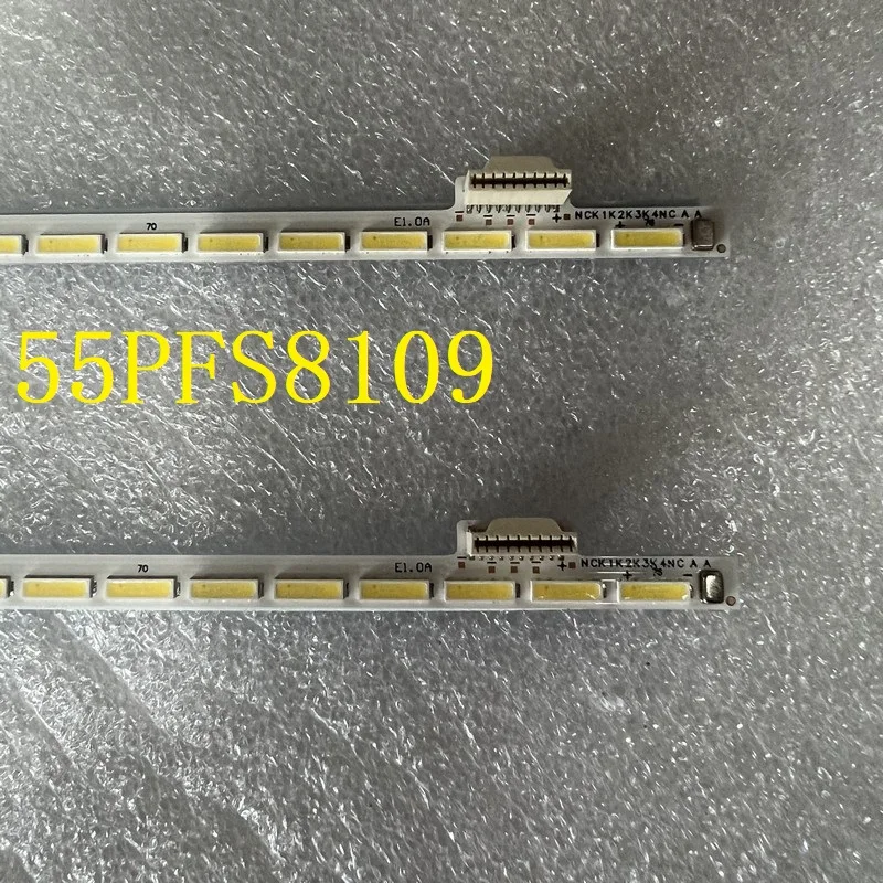 retroiluminacao led tira 76led para 55pfs8159 55pfs8109 12 55pfs8109 60 tpge550sm0 r1 tpt550j1 hj06 01