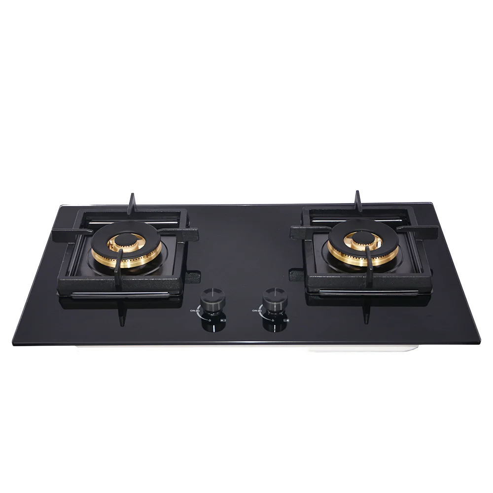 High Quality Hot Sale Double burner Built-in Home Kitchen Appliance Gas Cooker Cooktops Gas Stove