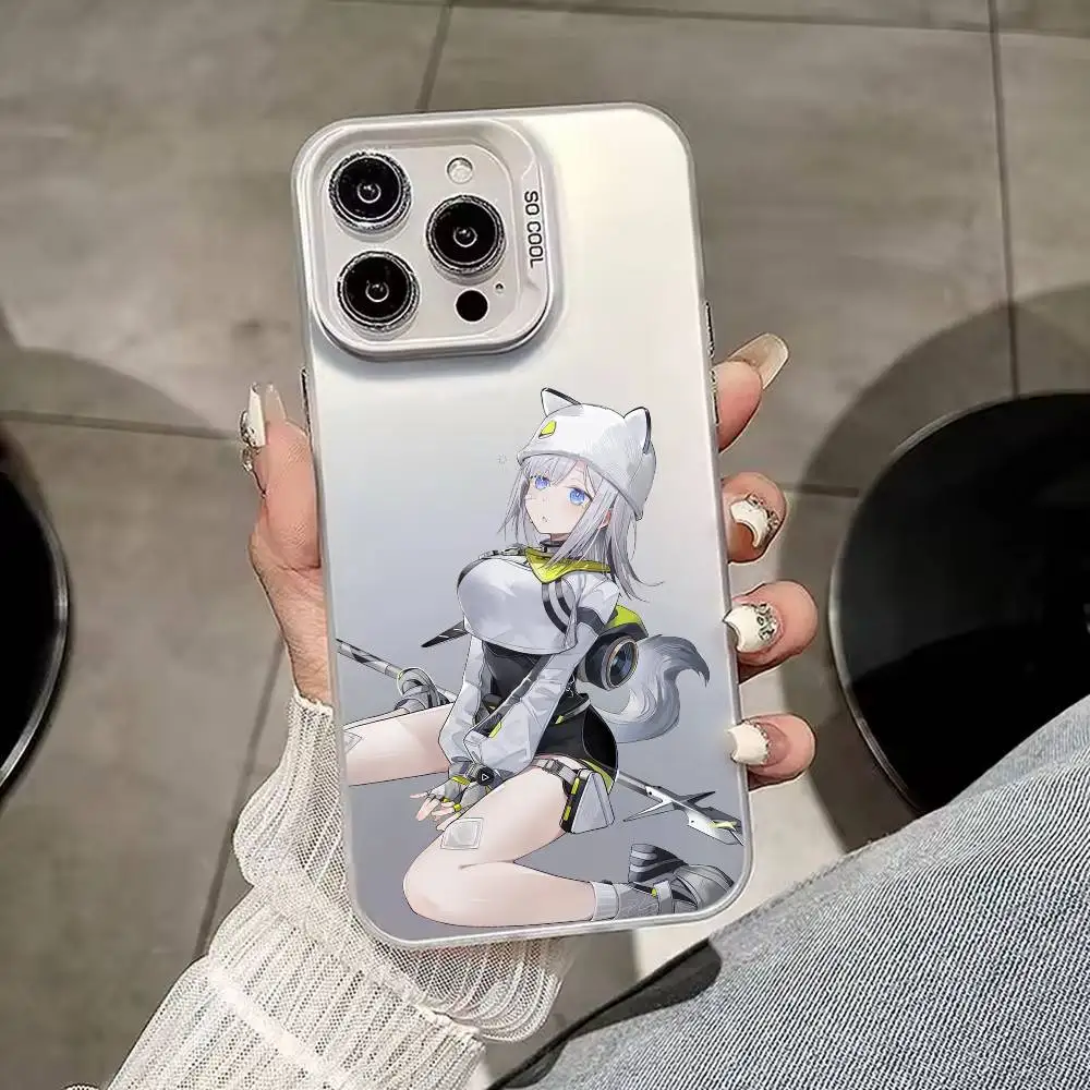 

Estella Arknights Endfield Phone Case For iPhone 17,16,15,14,13,12,11,Mini,Pro,MAX Matte Shockproof Phone Case