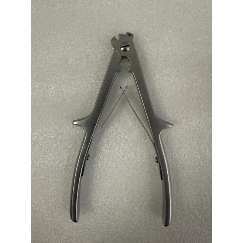 Orthopedic Titanium Cable Cutter Oblique Cable Cutting Tool Stainless Steel Bone Instrument Cable Crimper