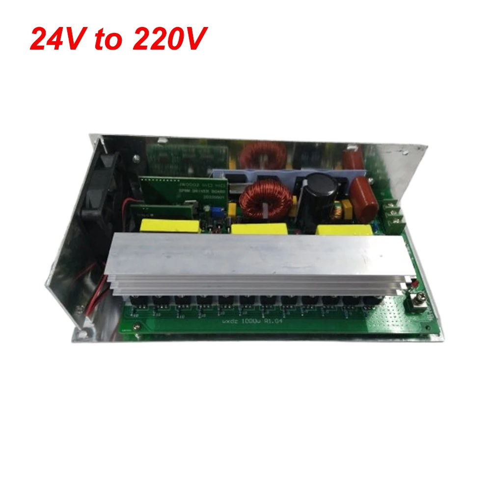 Pure Sine Wave Inverter 2000W 12V/24V/48V to 220V 50Hz Inverter Circuit Board Driver Module DC-AC Converter Step-Up Boost Board