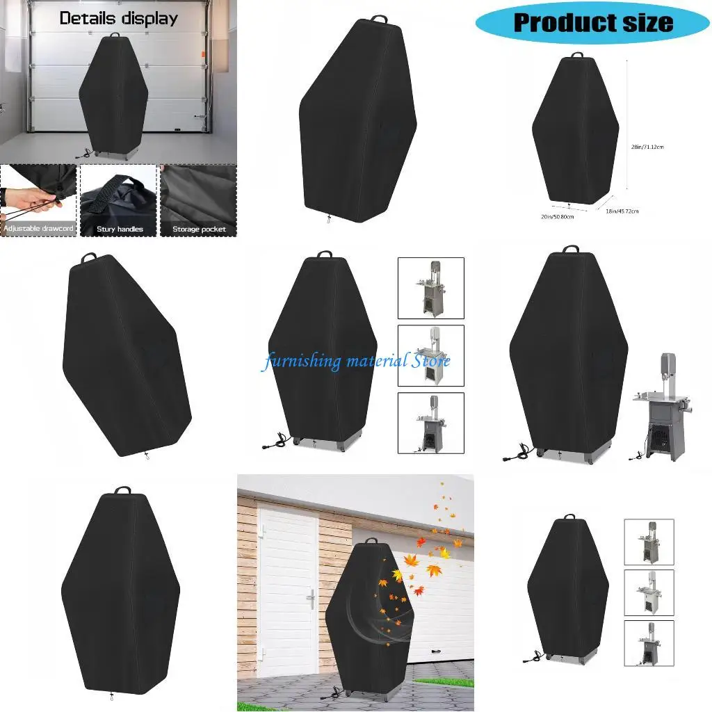 

Y5GD Full Enclosure Protective Sleeve For Industrial 9 Inch Bandsaw Tool Anti Scratch Lining