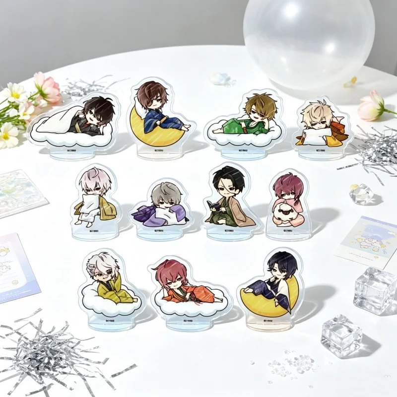 Ikémen Sengoku: Romances Across Time10CM Acrylic Stand Figure Keychain Nobunaga Oda,Mitsuhide Akechi ,Hideyoshi Toyotomi 11PCS