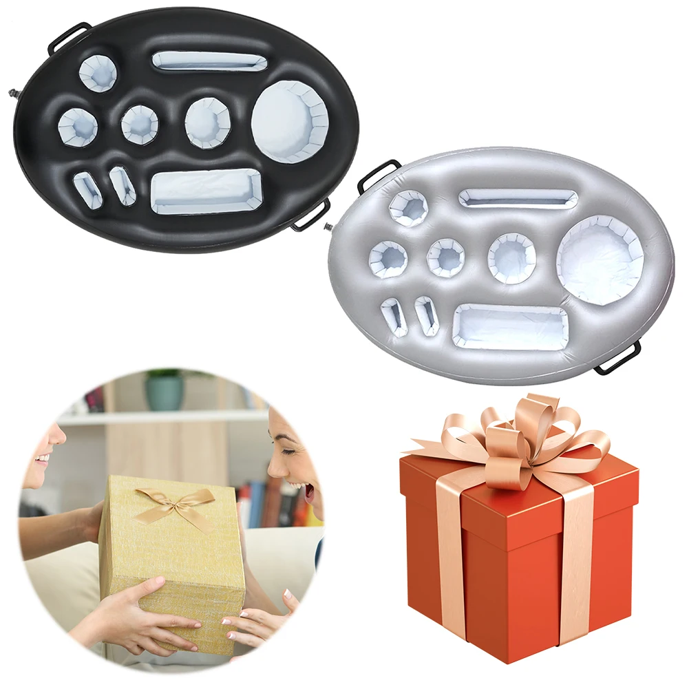 

Надувной держатель для напитков, держатель для пивных напитков в бассейне, многофункциональный поднос для охлаждения напитков, подставки для чашек из ПВХ для летней вечеринки