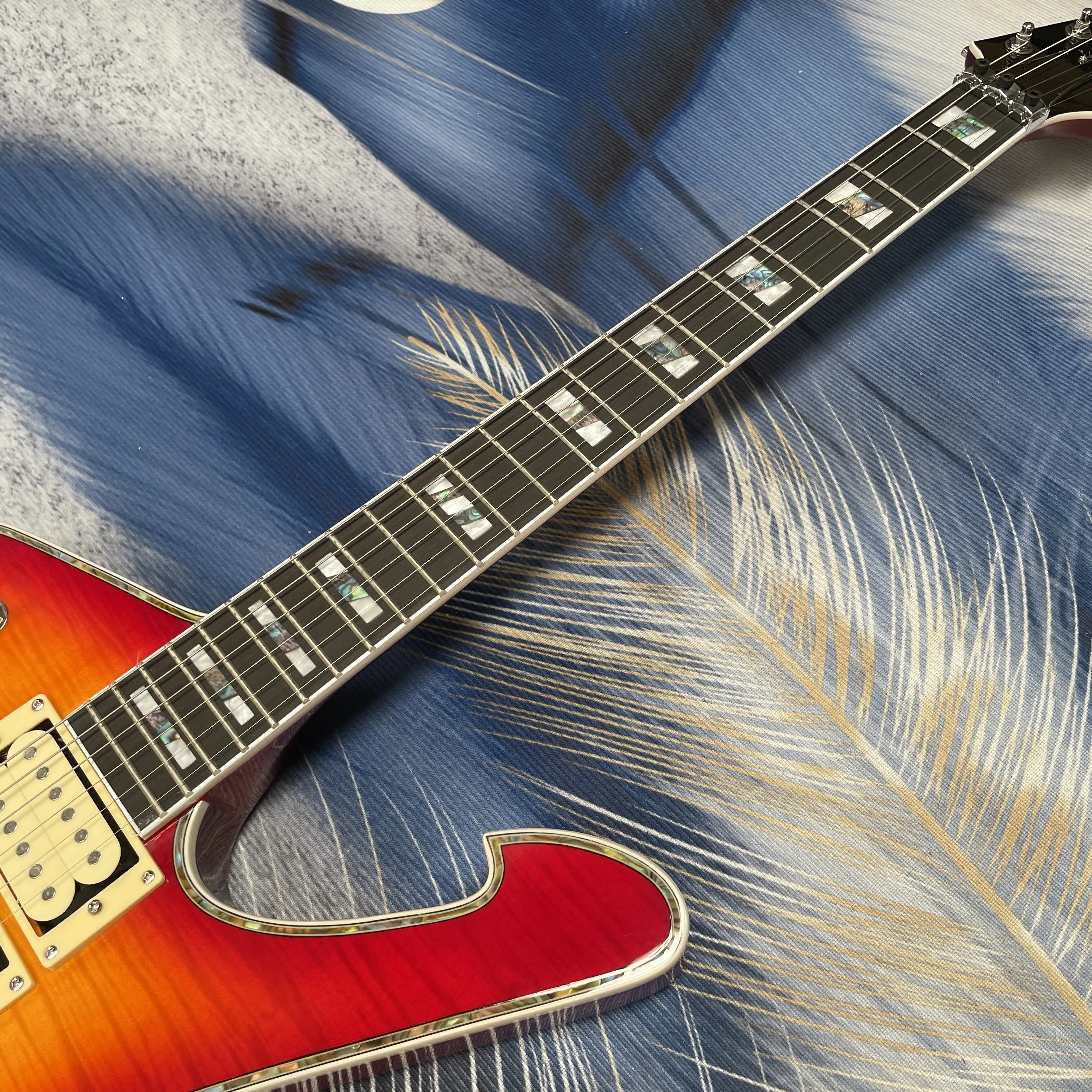 New 6-string electric guitar with HHH pickups and rosewood fingerboard guitars, ideal for stage performances guitarra view 4