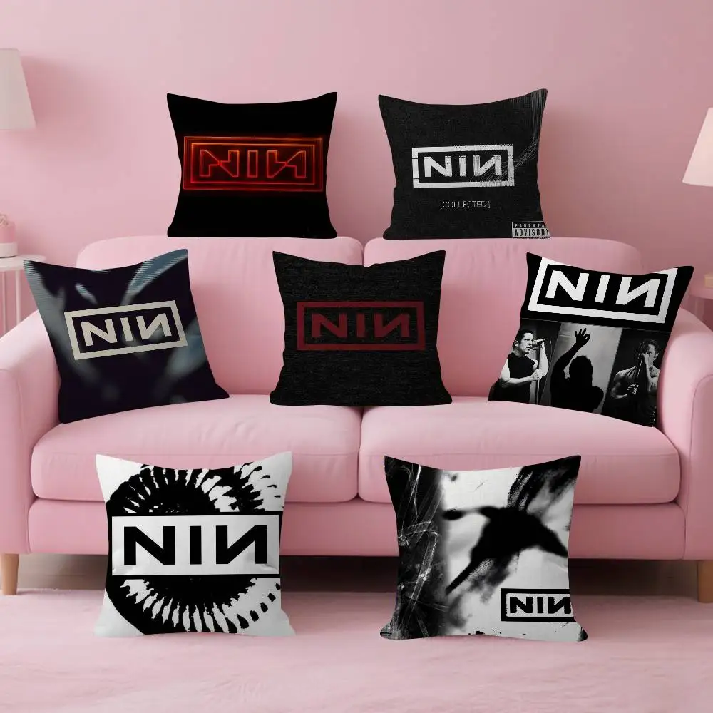 Nine I-Inch N-Nails Classic Vintage   pillow cover sofa cush