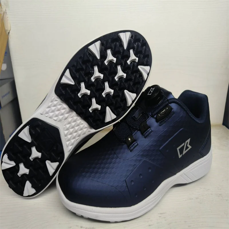 

Men's golf Shoes Sneakers Breathable sneakers Golf fixed spikes BOA screw buttons