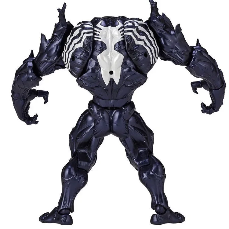 18cm Marvel Comics Spider-Man Movie Villain Black Red Venom 1/15 Liquid Action Figure PVC Statue Model Collection Toys Gifts