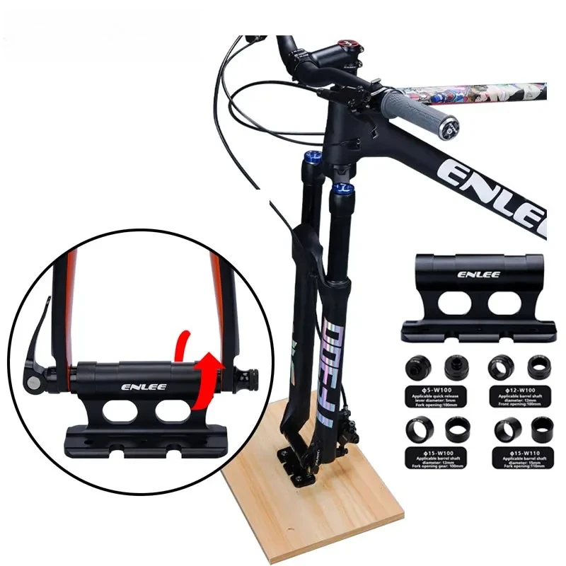 

Bicycle Fork Racks Car Roof Carrying Mount Quick Release Bucket Shaft Car Parking Racks Bicycle Fork Mount Bicycle