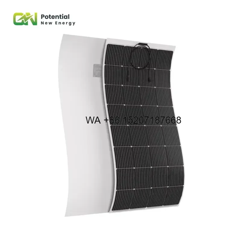 Wmwmnu Transparent Flexible Solar Panels Mono Crystalline Photovoltaic Module for Home New Energy Power Generation System