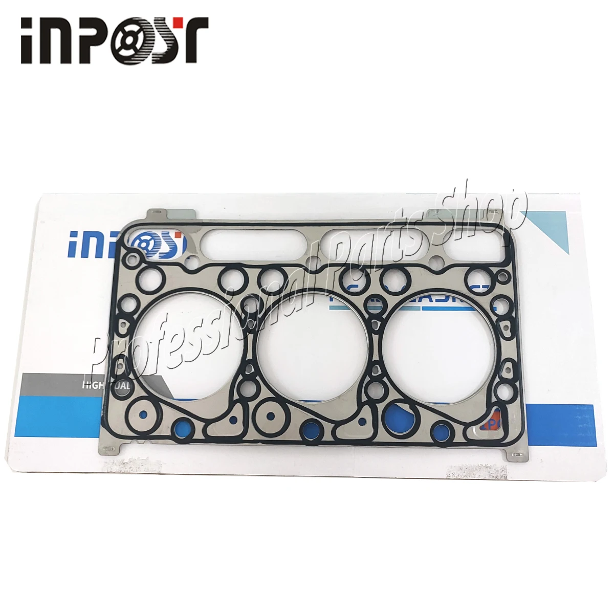 D1301 Cylinder head gasket for Kubota Engine L295DT L295F L305DT Tractor (Metal)