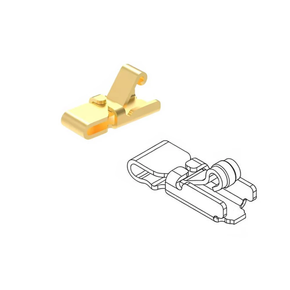 

50 100 Pcs SMT Spring Contact Low Profile Antenna Shrapnel Battery Conductive Connector Packed In Tape