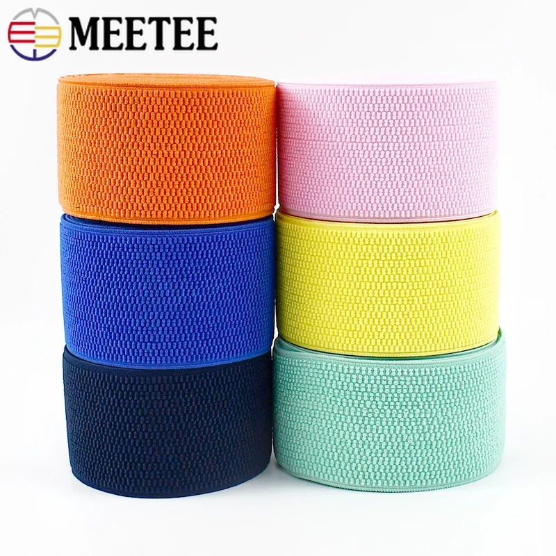 2/3 متر 60 مللي متر الخياطة شريط مرن لحزام بانت حزام شريط مطاطي حقيبة فستان الكتف حزام تمتد أشرطة DIY بها بنفسك الخياطة اكسسوارات