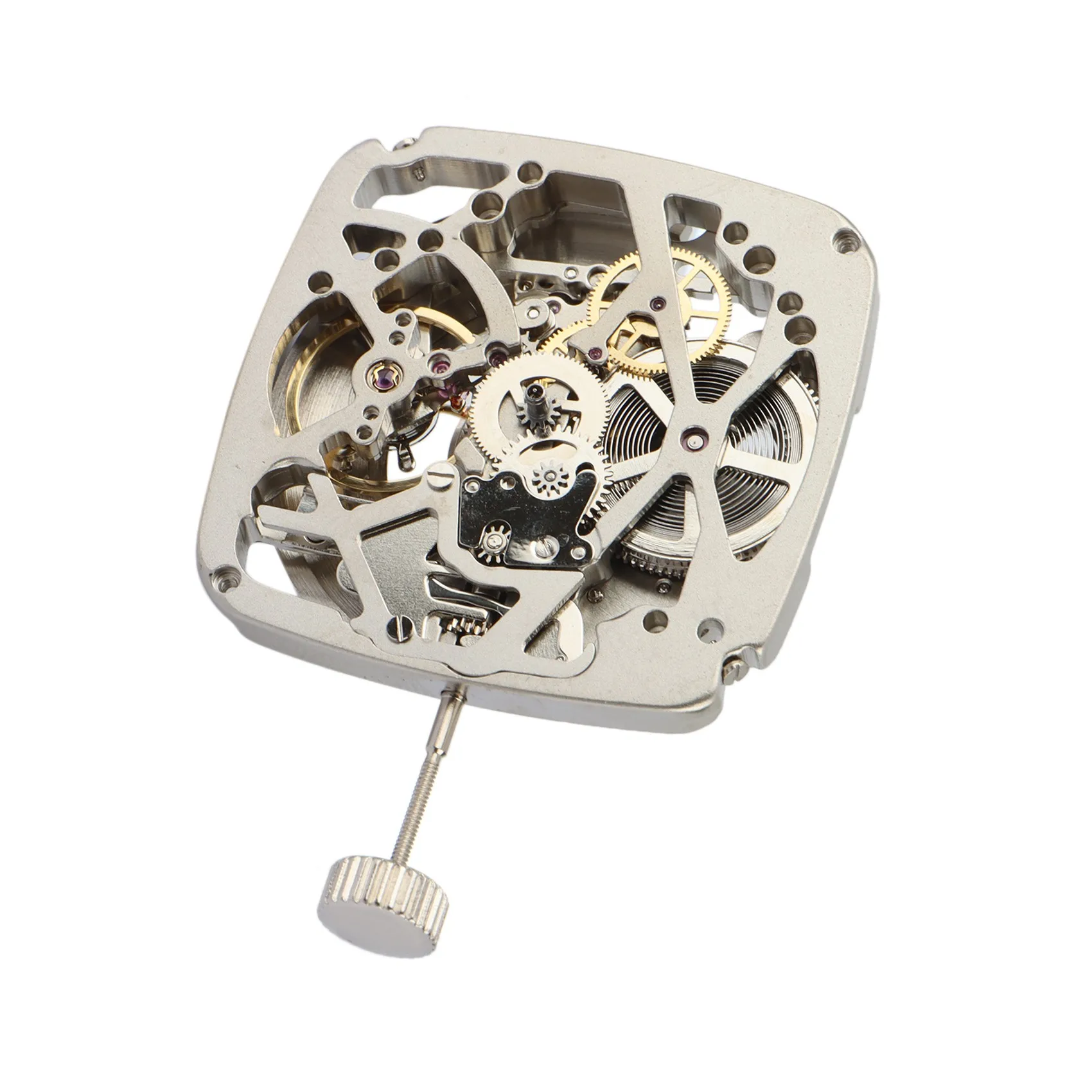 

ST25 ST2553 Hollow 3 Hands Automatic Square Mechnical Watch Movement Spare Parts Accessory