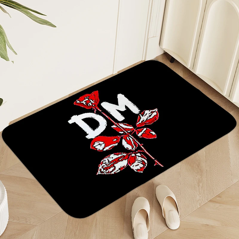 

Entrance Door Doormat Foot Mat D-Depeche Mode Rug for Bedroom Entryway Living Room Floor Carpet Anti Slip Room Decorating Items