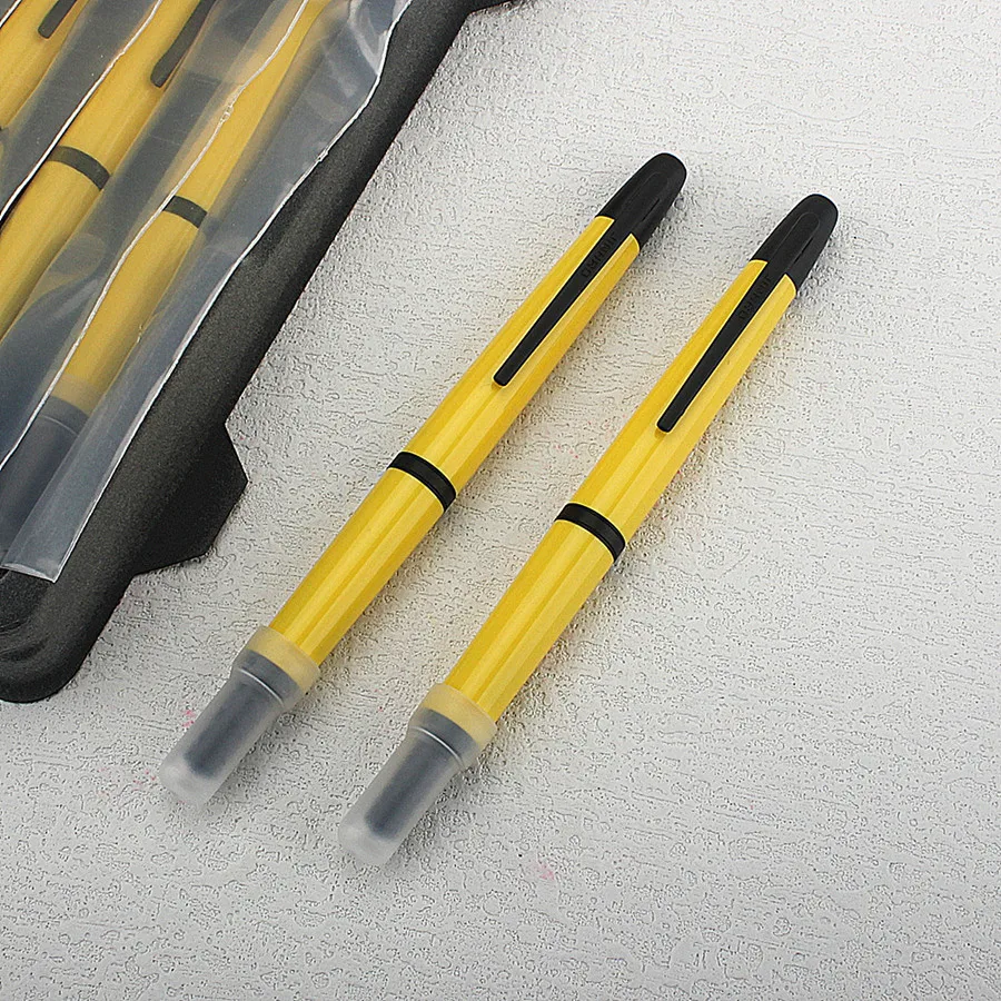 قلم حبر ناعم JINHAO 20 قابل للسحب EF F Nib قلم حبر كتابة أسود شفاف مع محول اللوازم المكتبية المدرسية