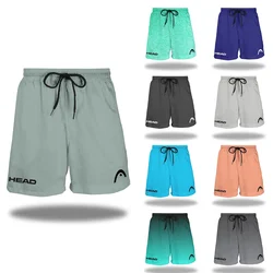 Summer breathable rope sports shorts New men's sports pants tennis shorts Outdoor running sports casual pants