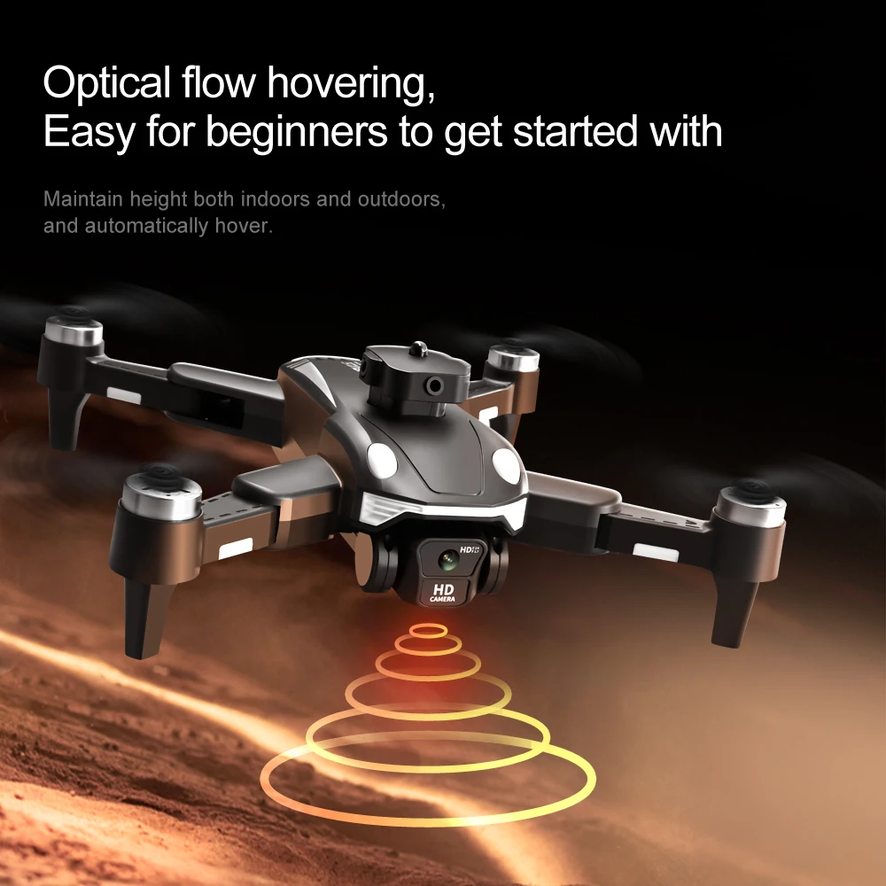 KBDFA F200 FPV Drone with Dual Camera Mini RC Quadcopter 4K Photo Dron 360° Obstacle Avoidance Brushless Motor New 2024