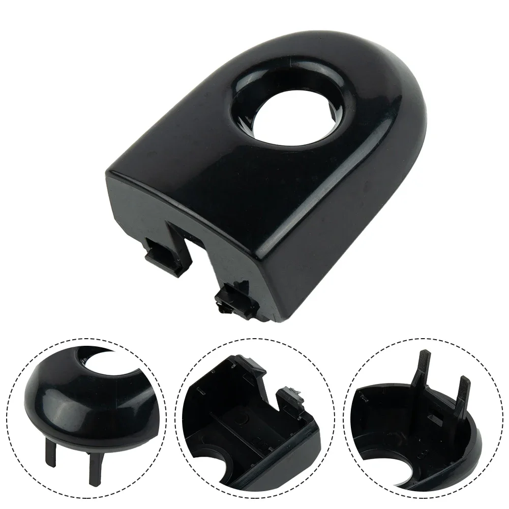 Car Front Left Door Handle Cover Exterior Door Handle Cap Black Part 80644-ZW55B For Nissan Tiida Versa 2007 - 2012