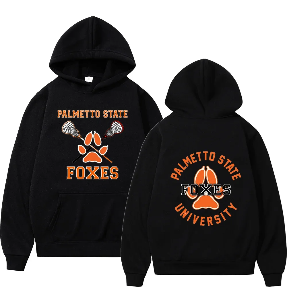 Streetwear The Foxhole Court Palmetto State Foxes Printed Men's Hoodie Men Hoodies Women HipHop Sweatshirt Clothes Plus size