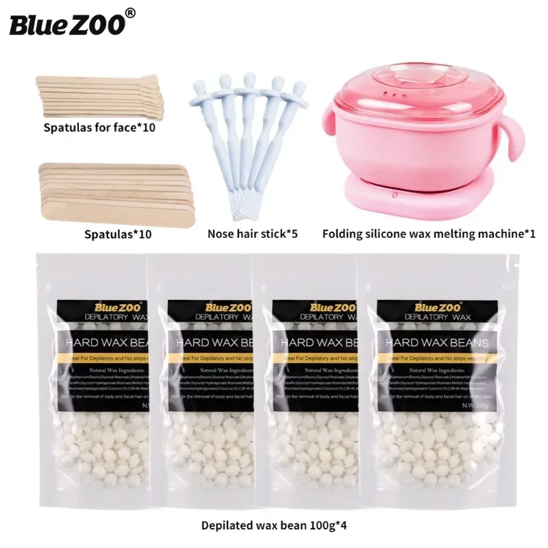 

Convenient Non Stick Silicone Melting Wax Machine, Hair Removal Hard Wax, Honey Wax Bean, No Paper, No Rosin