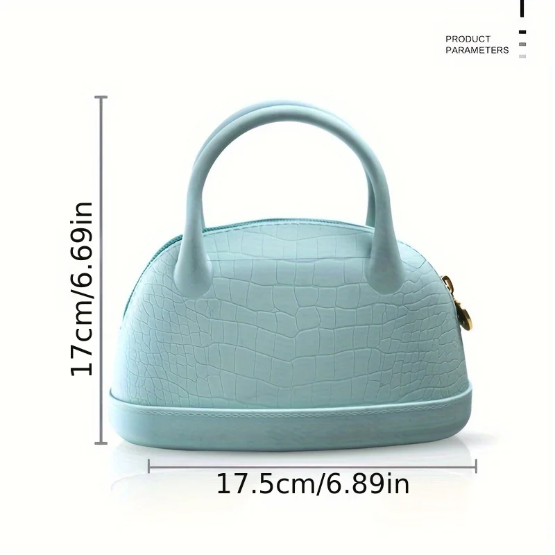 1pc nuova borsa compatta comoda borsa in Silicone impermeabile Mini borsa cosmetica per celebrità di Internet donne