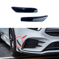 For Mercedes Benz A Class W177 AMG A180 A200 A250 A35 2019 2020+ Front Bumper Fog Lamp Air Vent Cover Trim Sticker Car Styling