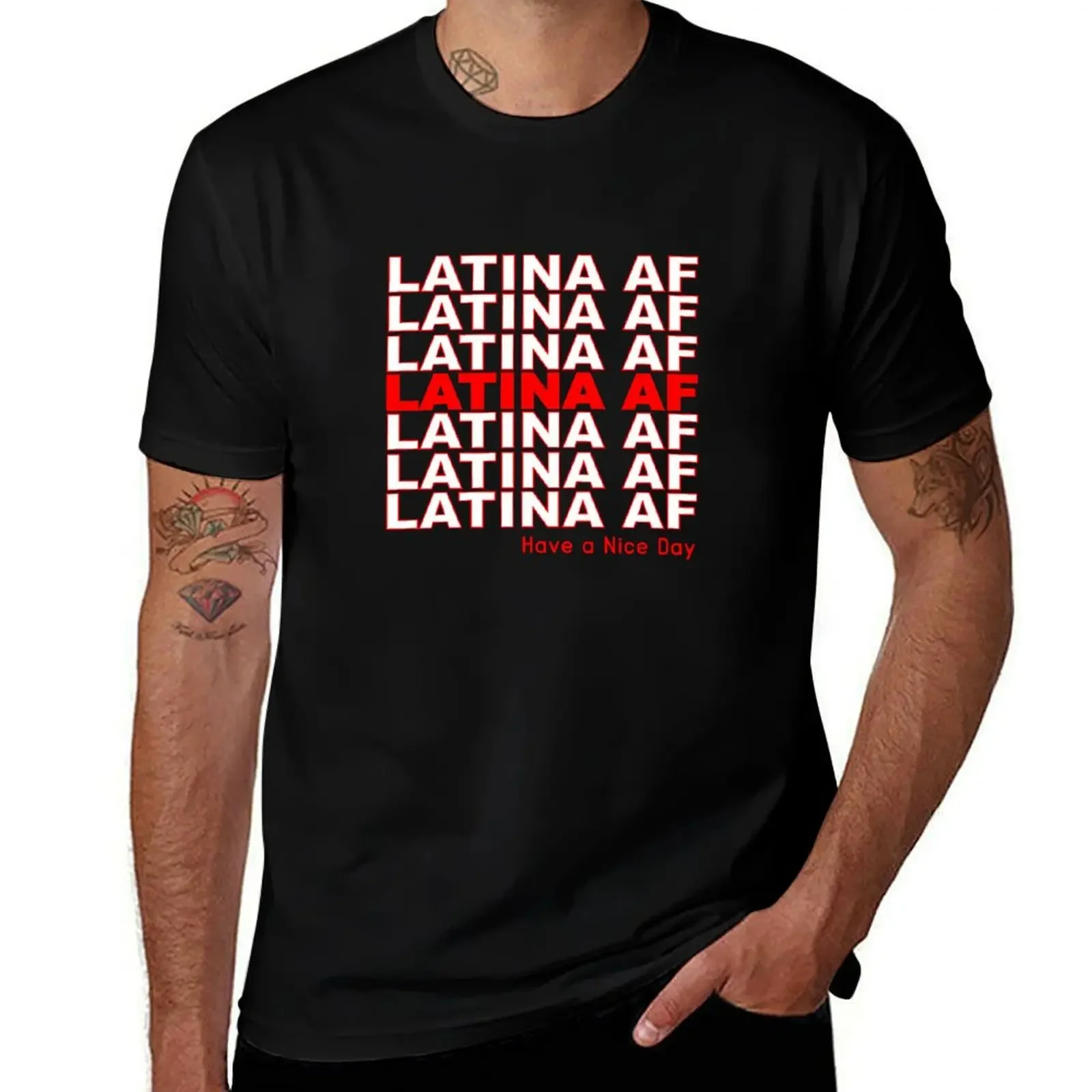 

Latina AF T-Shirt plain baggy shirts animal prinfor boys tshirts for men