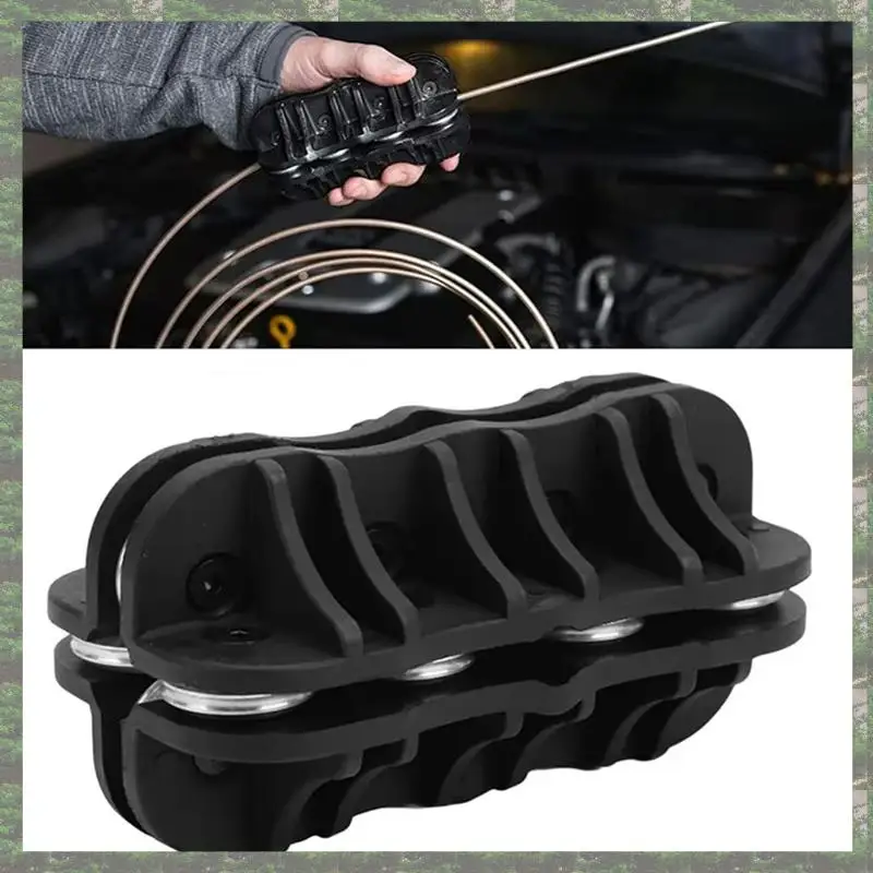 Best Of 2025-Strumento per raddrizzare tubi universali Piastra per tubi portatile nera per strumento per raddrizzare tubi piegati C