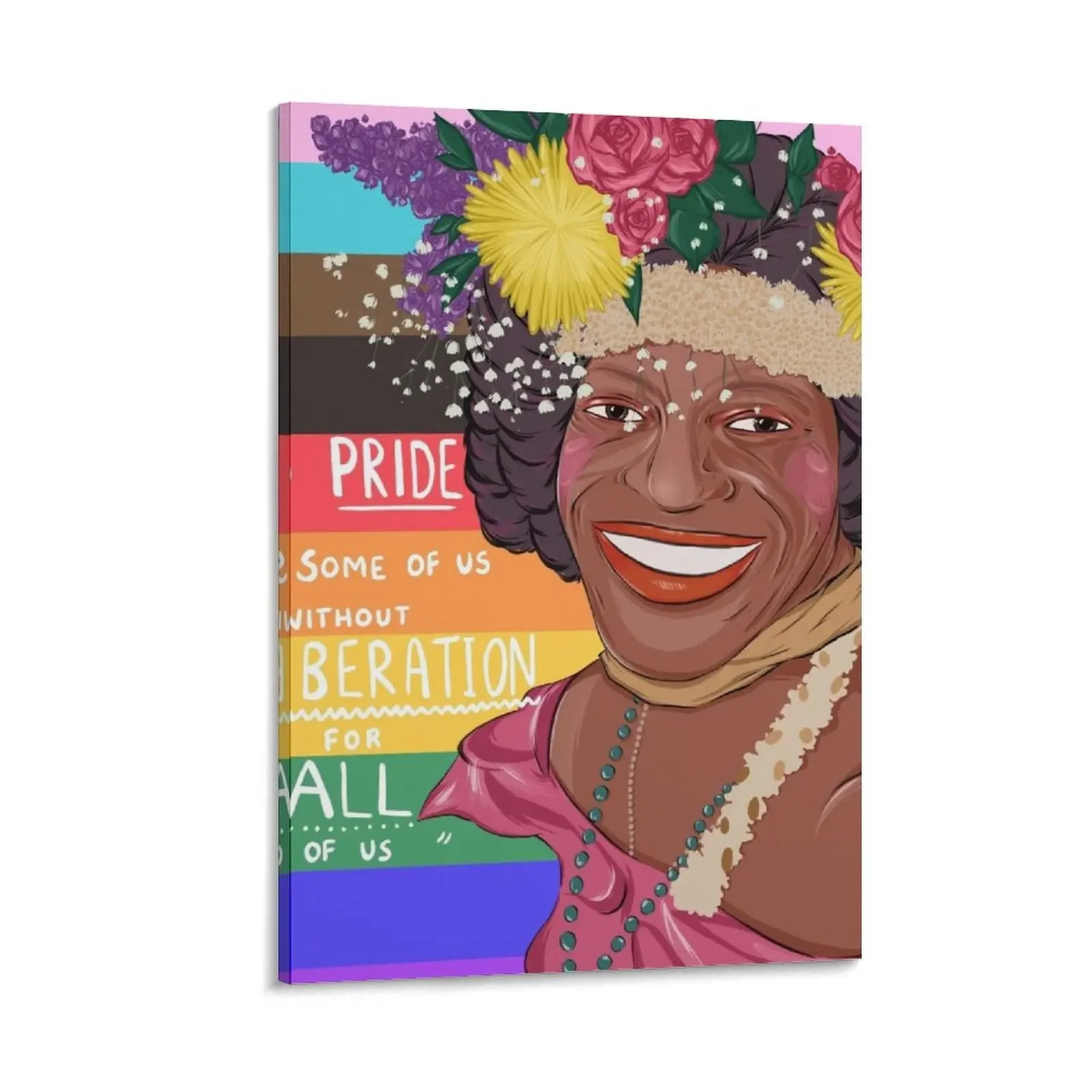 

Marsha P. Johnson Canvas Painting house decorations luxury home decor