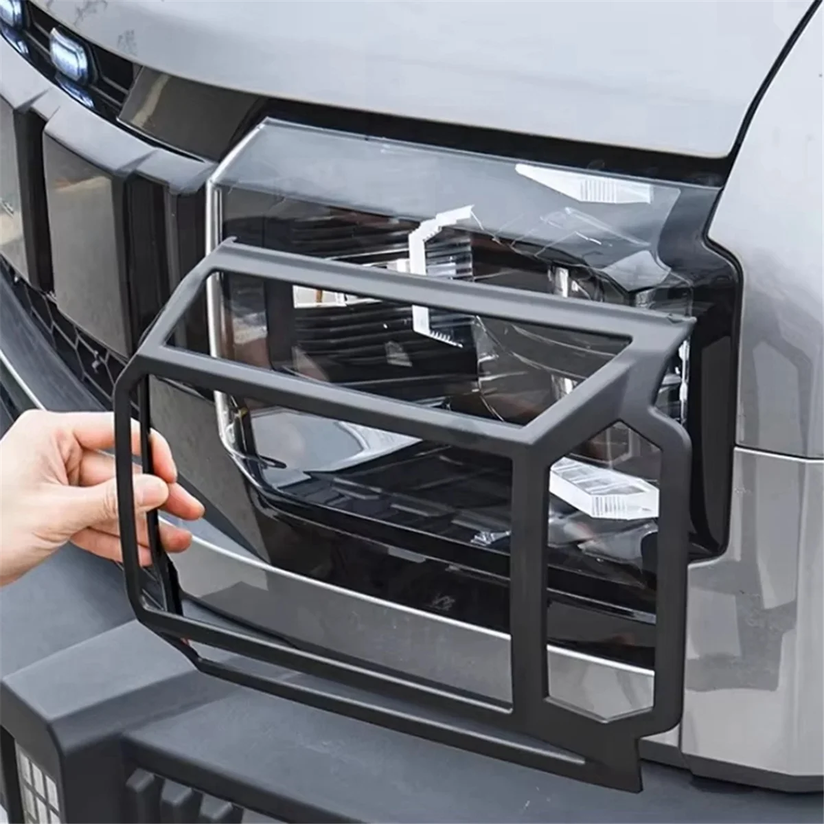 

Превосходные автомобильные передние дневные ходовые огни, декоративная рамка, крышка фары, подходит для JETOUR Traveler T2 JMK 2023-2024