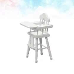 Baby High Chair Toys Table Seat Mold Kids Toddler Feeding Highchair Wood Dining Chairs