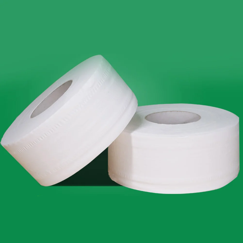 Rolo grande de papel higiênico, papel higiênico doméstico para casa, escritório, oficina, rolo de papel higiênico grande para casa