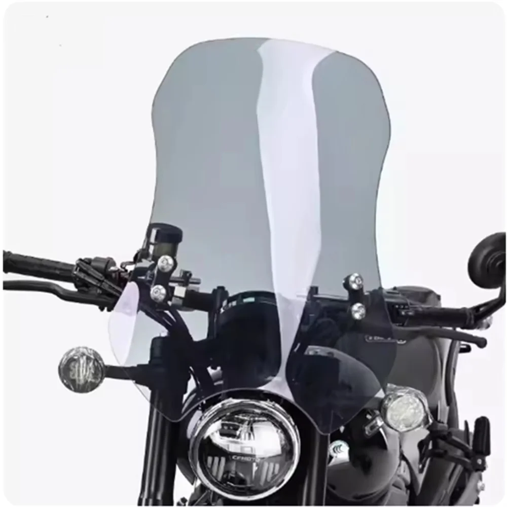 For CFMOTO 450CLC 450CL-C clc450 Modified Windshield Front Windshield Tempered Rubber Anti Smash Special