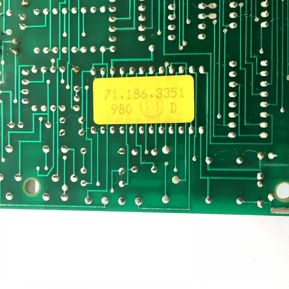 85% Original New Best Quality 71.186.3351 Circuit Board Ink Fountain Roller Board HDM 1/03.9 For Offset Printing Machinery Parts