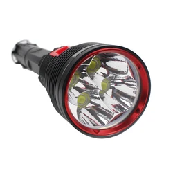 8000 Lumens 4*XHP70 Underwater Super Brightness Diving Flashlight 26650 Waterproof Scuba flash light 3-Modes Dive headlight