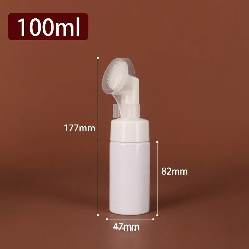 

5 шт., 100/150/200/250 мл, бутылка для пенного мыла, пустая пластиковая бутылка с насосом для очищающего средства для лица, дорожный многоразовый дозатор шампуня