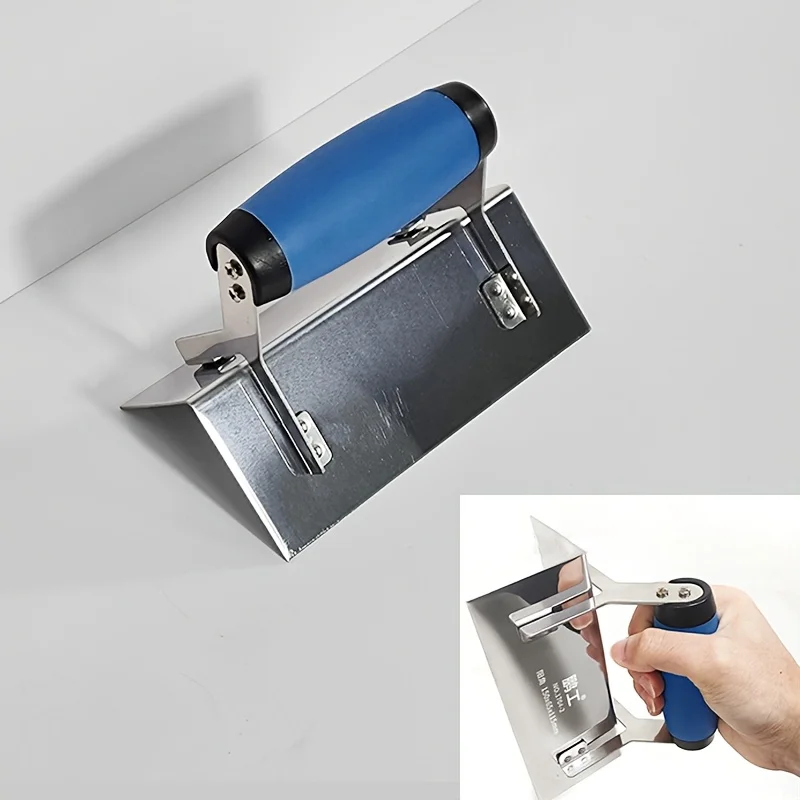 Stainless Steel Drywall Corner Knife Set Plaster Stucco Cement Plastering Bricklaying Finishing Tool