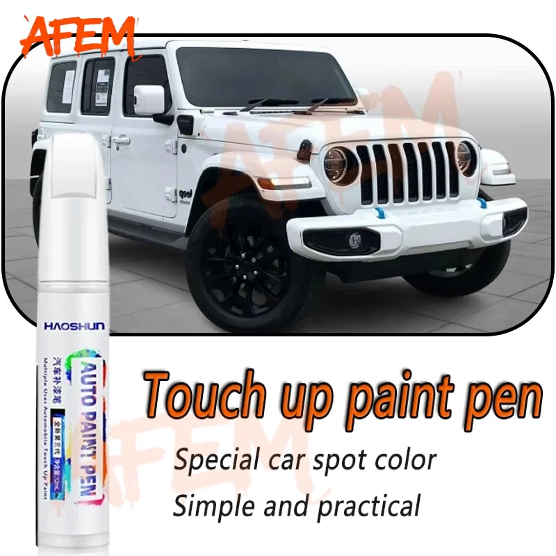 For JEEP WRANGLER Automotive Paint Repair Pen Touch-Up Pen Paint Scratch Remover No color difference Car Paint Care Accessories