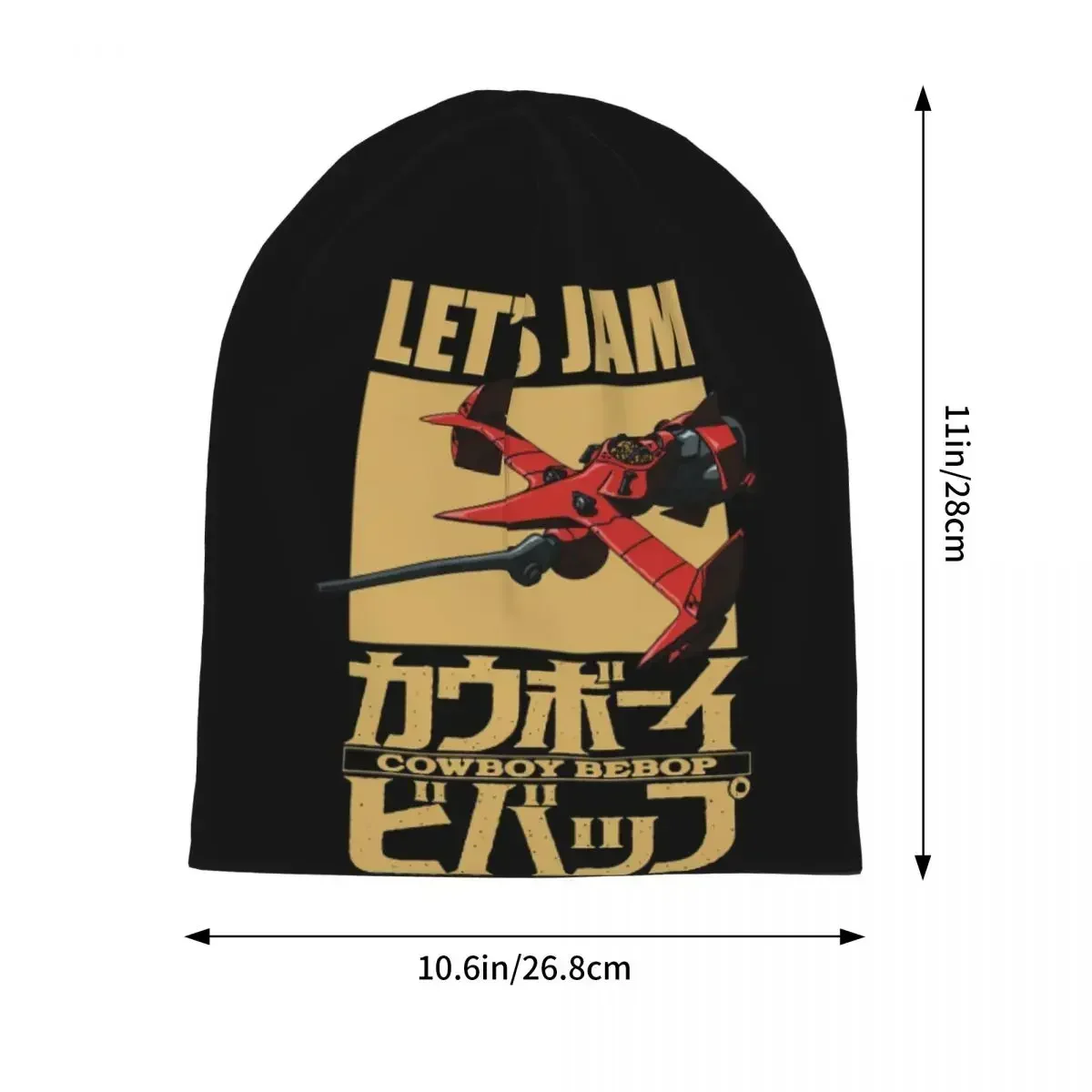 Lets Jam In Space Swordfish Men Women Adult Beanies Caps Knitting Bonnet Hat Warm Hip Hop Autumn Winter Outdoor Skullies Hats