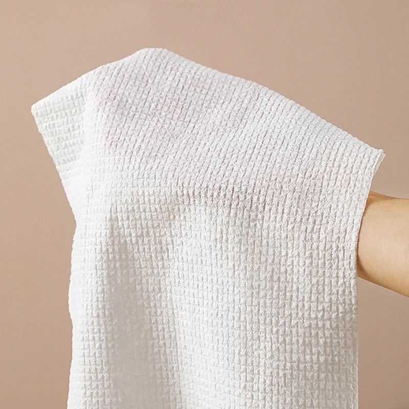 Y14 pièces/boîte gant de toilette portable en pur coton, serviette de voyage en forme de poulet, serviette de beauté nettoyante pour le visage, épaissie compressée