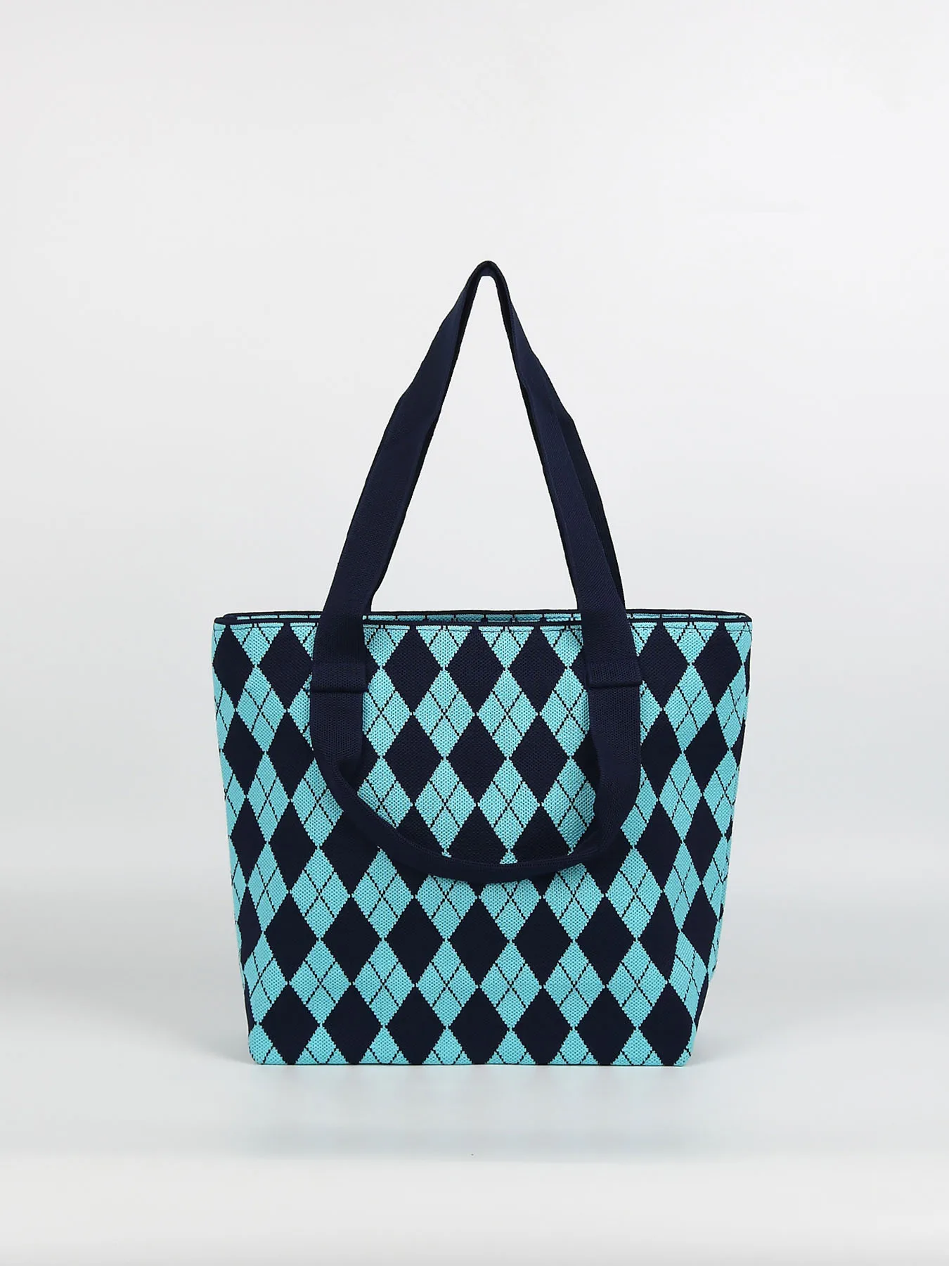 

Большая вместительная сумка контрастного цвета в форме ромба в стиле ретро, складная дышащая ткань, модная, повседневная и универсальная для фотосъемки и ношения, подходит для переноски мобильных телефонов, планшетов, книг, губных пожимов, косметики и дру