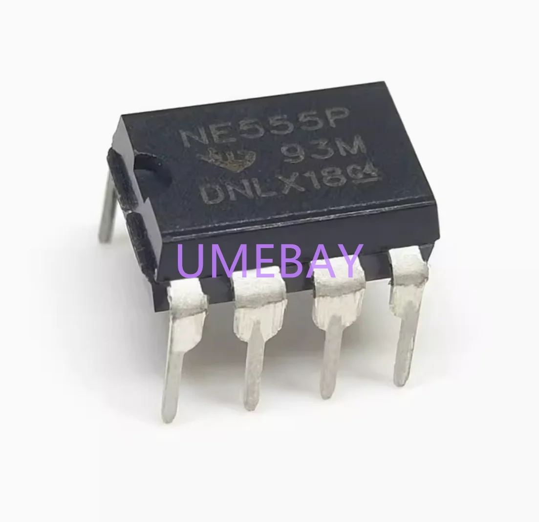 50PCS    NE555  NE555P  NE555N  inline  DIP-8