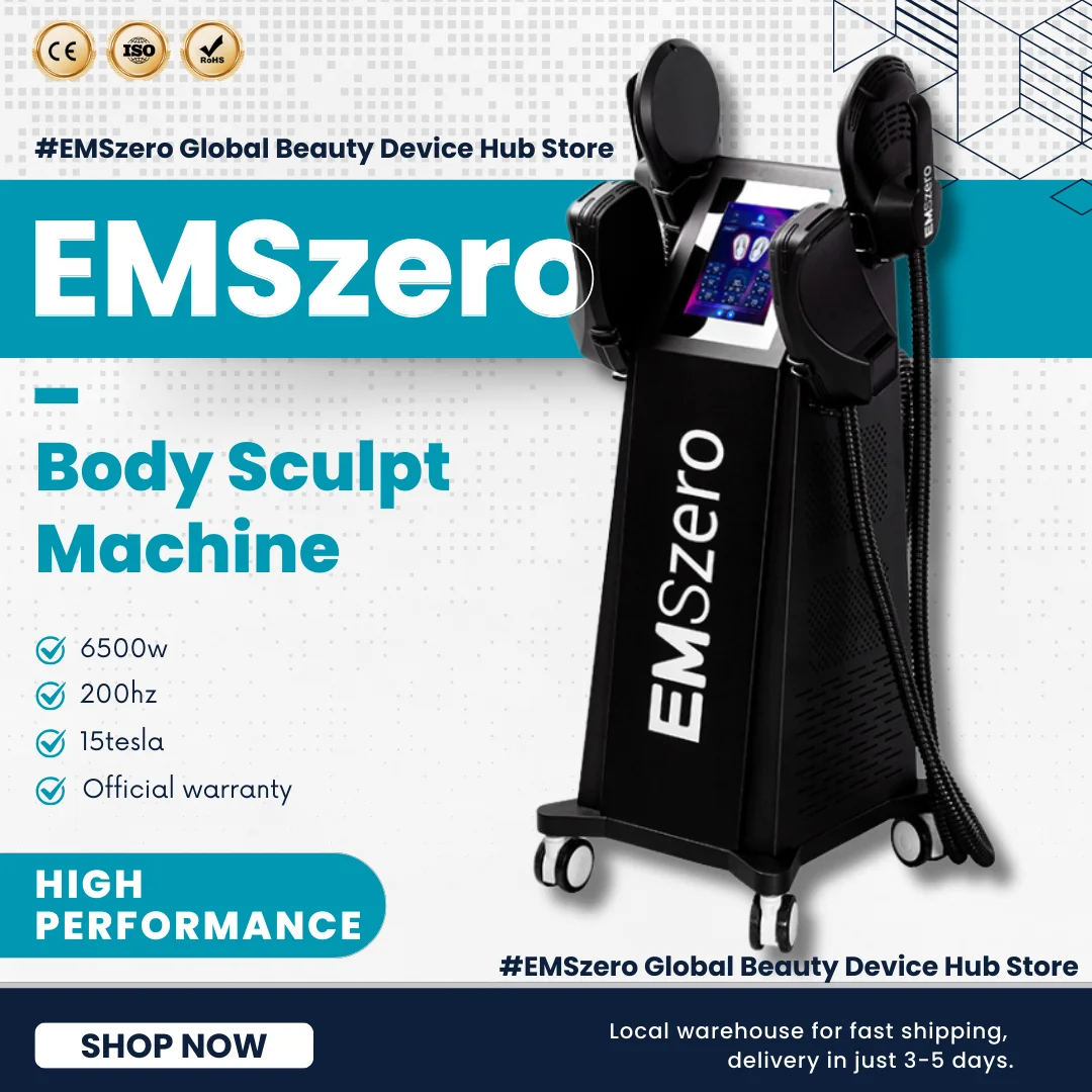 

2025 EMSzero RF Body Sculpting Machine EMS Body Slimming Muscle Stimulation Professional EMS Hiemt Fat Reducing Machine 6500w