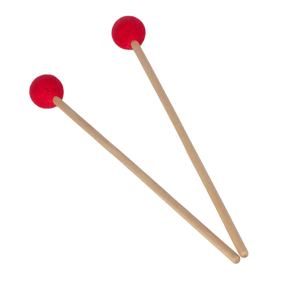 

2Pcs Marimba Mallets Durable Polished Hammer Sticks for Beginners Practice Xylophone Percussion Instrument Accessories