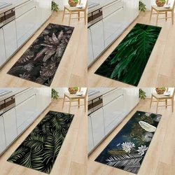 Plant Pattern Home Kitchen Floor Mat Door Front Decoration Floor Mat