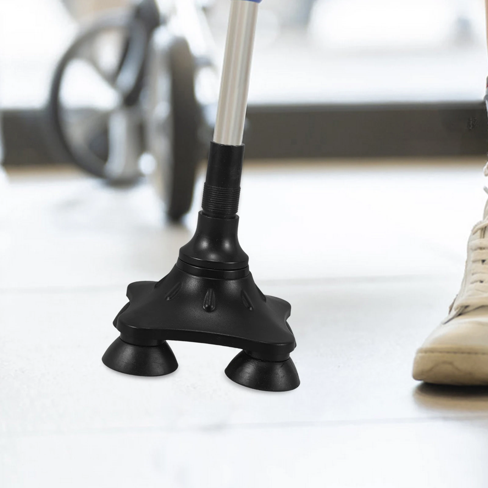 

Non-Slip Cane Tips Replacement Lightweight Durable Walking Pole Tip Protector Crutch Foot Cover Trekking Hiking Poles Stability