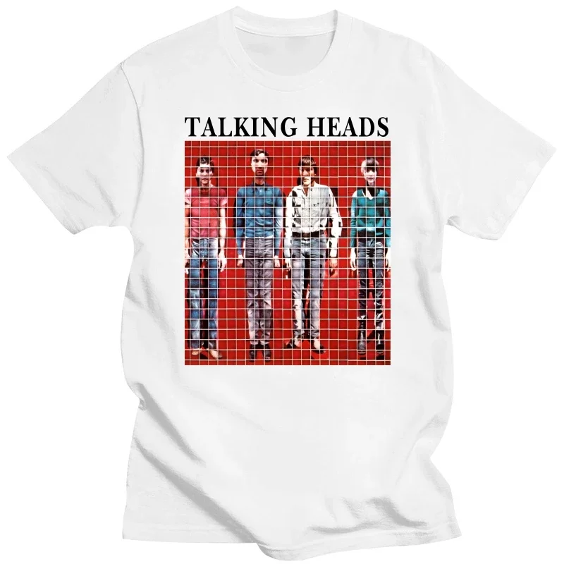 Sizes S 5Xl TALKING HEADS T Shirt Retro 80s New Wave Post Punk Art Rock Talking Heads Summer Funny Graphic T Shirts Oversized