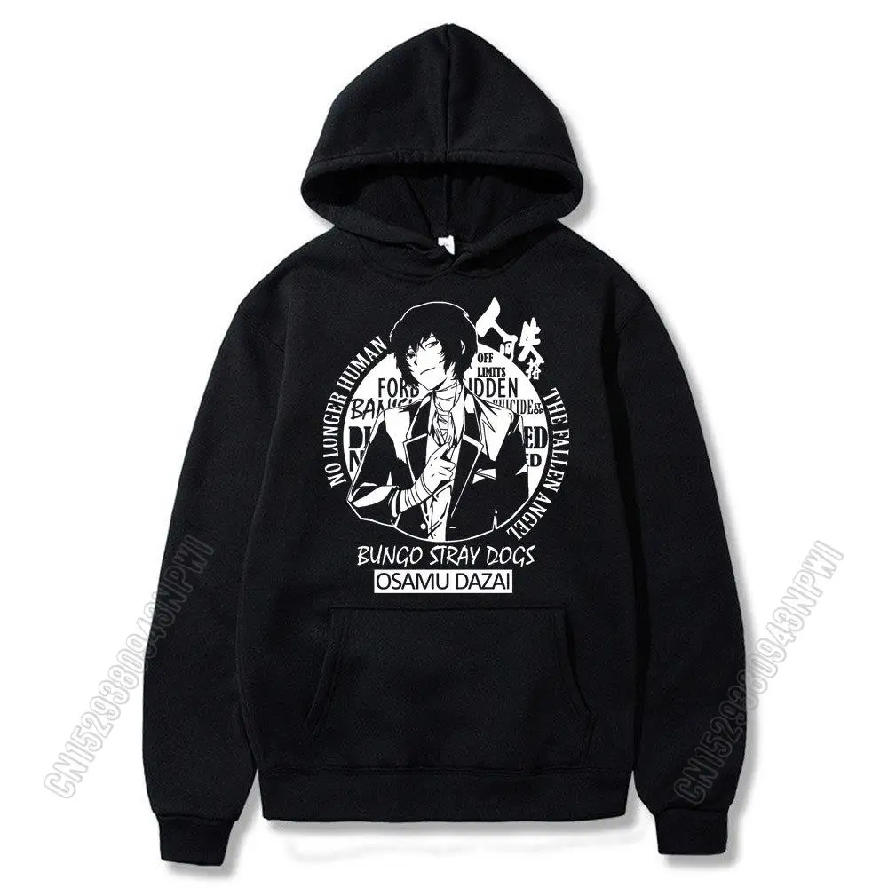 

Bungou Stray Dogs Hoodie Osamu Dazai Hoodies Male Pullover Hoodie Autumn Winter Keep Warm Oversize Streetwear Hoodies