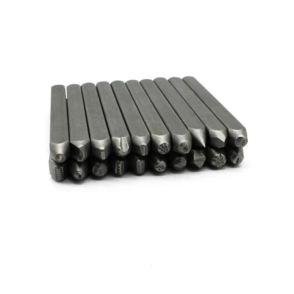 

20 шт., набор металлических штампов для изготовления ювелирных изделий своими руками, стальной набор для штамповки цветов, ювелирные инструменты